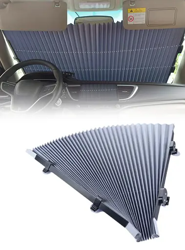 Сонцезахисна складана шторка на лобове скло - фото 5