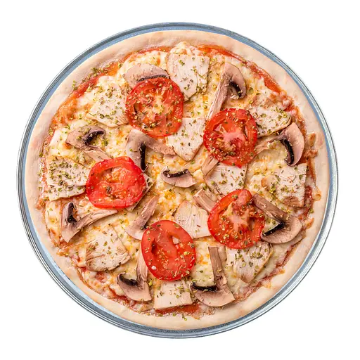 Форма для выпечки пиццы и коржей для торта Ø 30 см Pizza Pan, Kitchette Серый 86160 - фото 2