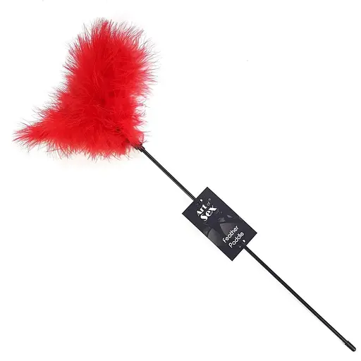 Лоскіт червоний Art of Sex - Feather Paddle, перо молодого індика