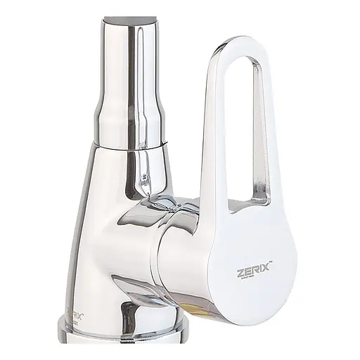 Смеситель для кухни Zerix SOP7 045 gray с гибким изливом ZX4651 Хром - фото 2