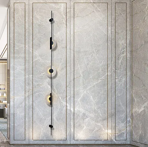 Видовжений настінний світильник Alabaster Sconce Line F Арт. WSE09 - фото 8