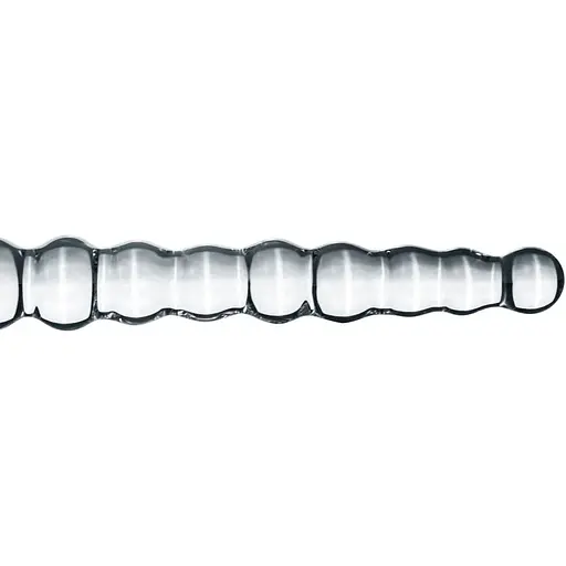 Скляний дилдо у вигляді намистин Gildo Glass Dildo No. 20 - фото 2