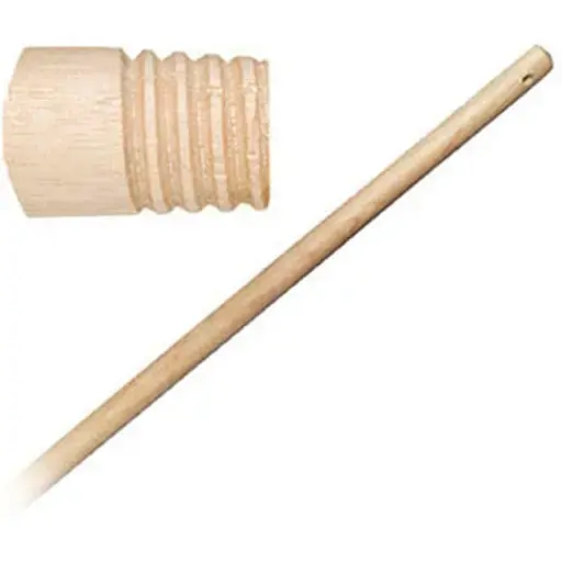 Ручка з різьбою, 1,2 м, бук - фото 1