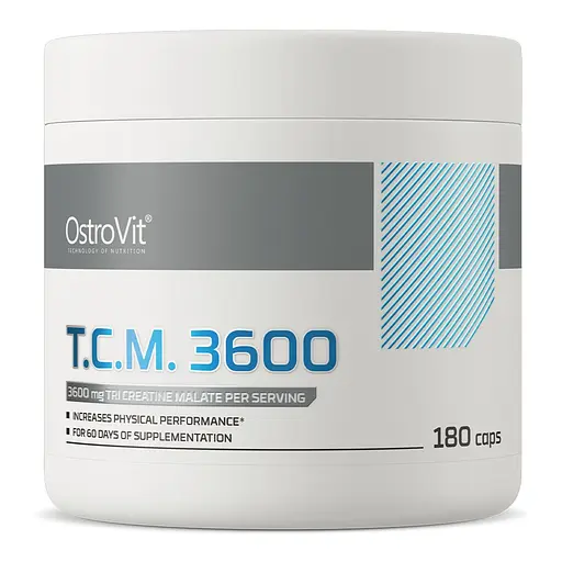 Креатин Tri Creatine Malate 3600 180 капсул OstroVit fit0016161