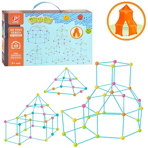 Конструктор Каркас, тент, 68 деталей, світиться