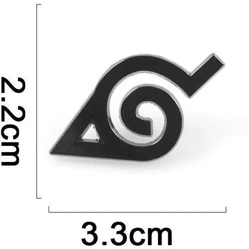 Значок Naruto Наруто лого Коноха Село Приховане в Листві NА 27.05 - фото 5