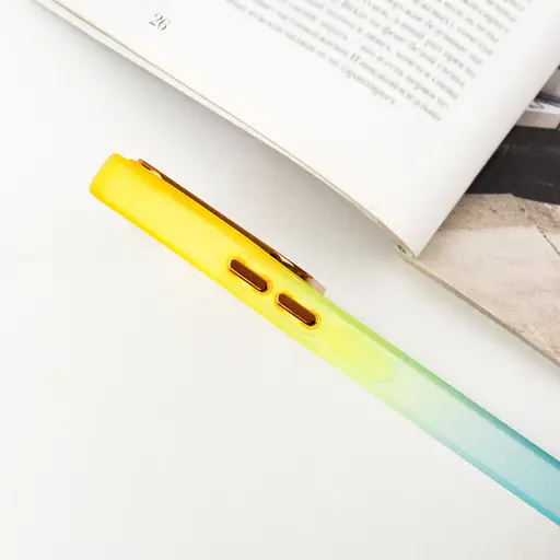 Чохол Epik TPU+PC Fresh sip series для Xiaomi Redmi Note 13 Pro 4G/Poco M6 Pro 4G/Note 14S Бірюзовий/Помаранчевий - фото 4