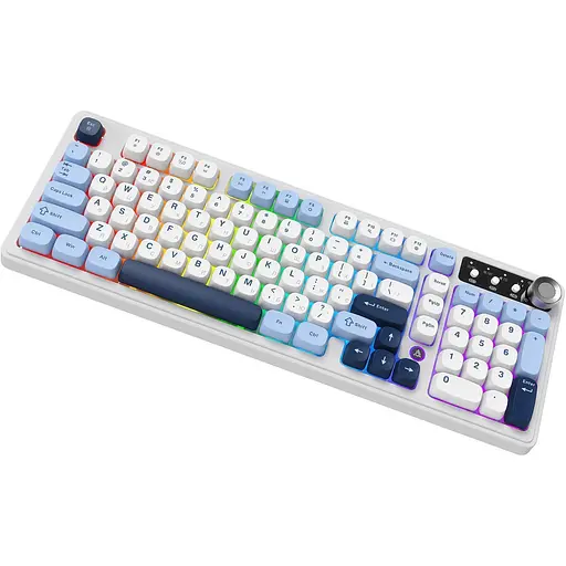 Клавіатура Ajazz AF98 Plus White/Blue (AF98-PLUS-GB) [156892] - фото 2