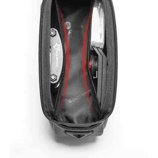 Велосумка RockBros на раму водонепроницаемая с сенсорным экраном 1.7 л - фото 5