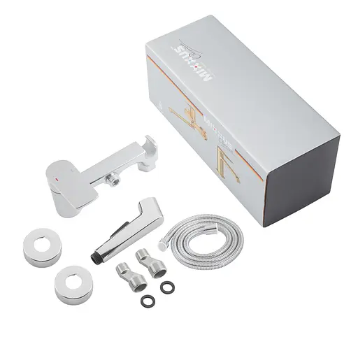 Змішувач для гігієнічного душу зовнішнього монтажу Mixxus Premium Matis 024 MI8264, Хром - фото 6