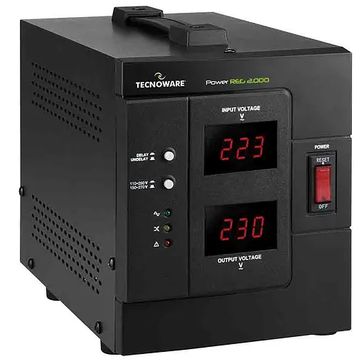 Стабілізатор напруги Tecnoware Power Reg 2000 2000VA 1600W 150Vac-270Vac - фото 1