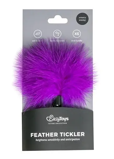 Перо Easy Toys Feather Tickler фіолетовий - фото 3