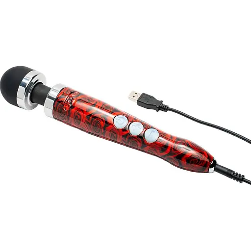 Вібромасажер Doxy Die Cast 3R Rose Pattern SO8025 (108580) - фото 3