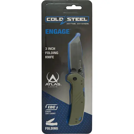 Нож Cold Steel Engage 3" Tanto Point FDE - фото 4