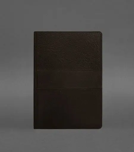 Кожаный блокнот А5 (софт-бук) 9.3 коричневый - фото 1