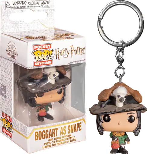 Фигурка-брелок Funko Pop Harry Potter Boggart as Snape Гарри Поттер Боггарт в образе Северуса Снегга HP BS52 - фото 2