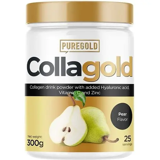 Препарат для суставов и связок Pure Gold Protein CollaGold, 300 грамм - Груша