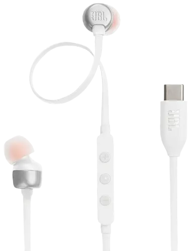 Гарнітура JBL TUNE 310C USB-C White (JBLT310CWHT) - фото 2