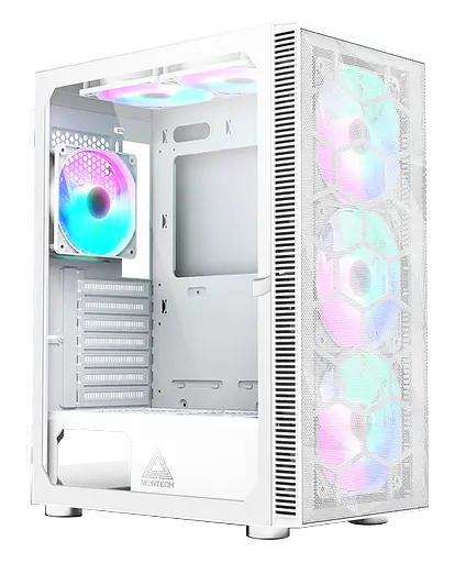 Корпус Montech X3 Mesh RGB White (3 MESH (W)) - фото 7