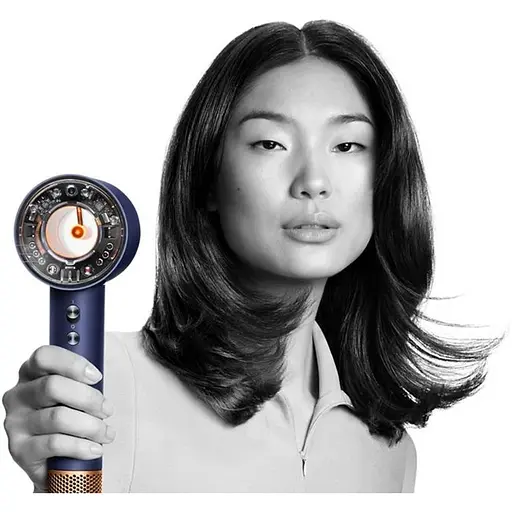 Фен Dyson Supersonic Nural Straight+Wavy Prussian Blue/Rich Copper (122612-01) [141800] - фото 3