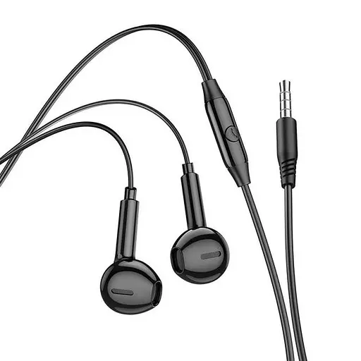 Навушники Borofone BM71, 3.5 мм, 1.2м, чорний - фото 2