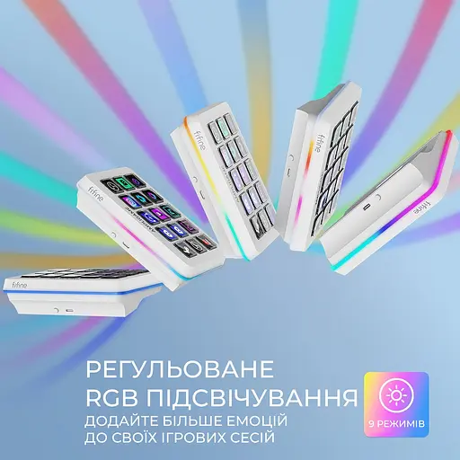 Контролер для стримінгу Fifine Ampligame Stream Deck D6W [152664] - фото 15