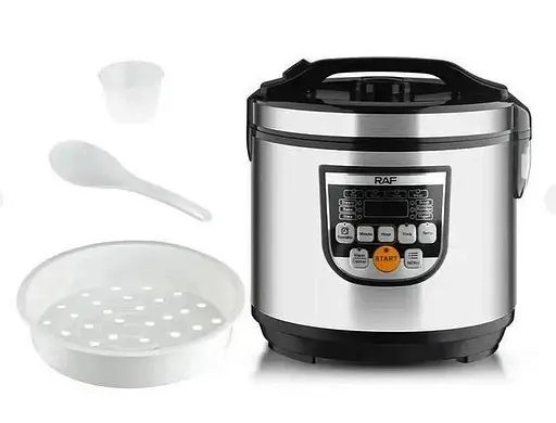 Мультиварка рисоварка електрична RAF R.178 5 л 11 программ 900 Вт - фото 3