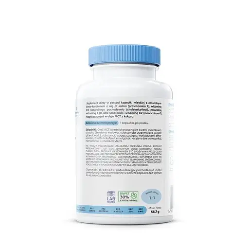 Вітамінний комплекс Osavi ADEK Vitamins, 90 капсул жиророзчинних вітамінів - фото 2