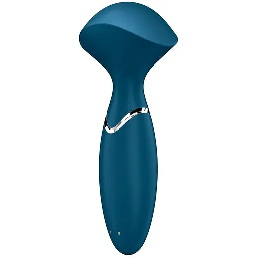 Вібромасажер Satisfyer Mini Wand-er Синій - фото 6