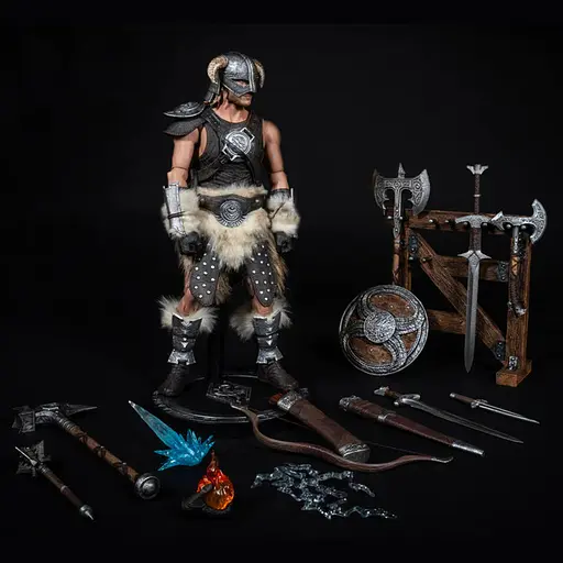 Фигурка THE ELDER SCROLLS SKYRIM Deluxe Dragonborn Articulated Scale 1/6 - фото 10