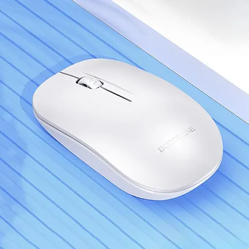 Бездротова миша Borofone BG14 білий - фото 2