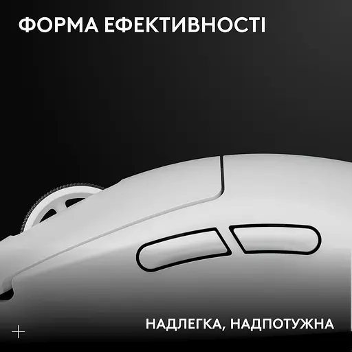 Миша Logitech G Pro X Superlight 2 LightSpeed Wireless White (910-006638) - фото 2