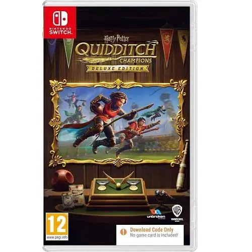 Гра Harry Potter Quidditch Champions Deluxe Edition (ваучер на скачування) (англійська версія) (Nintendo Switch)
