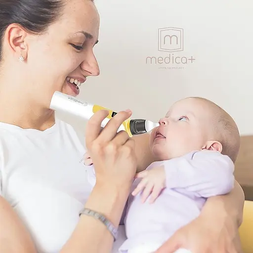 Назальний аспіратор соплевідсмоктувач Medica+ Nose Cleaner 6.0 yellow - фото 9
