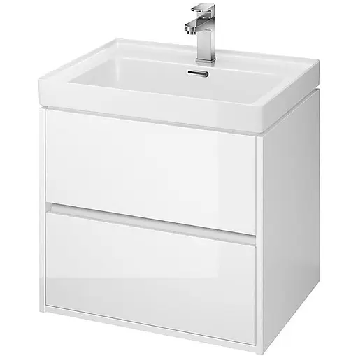 Тумба під умивальник Cersanit Crea 60 Білий - фото 1