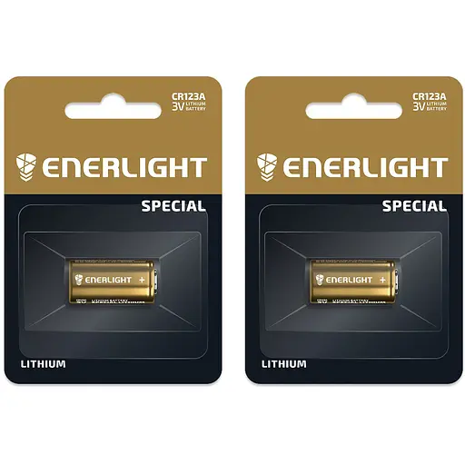 Батарейка Enerlight Lithium CR 123A 2 шт. (71230101R) - фото 1