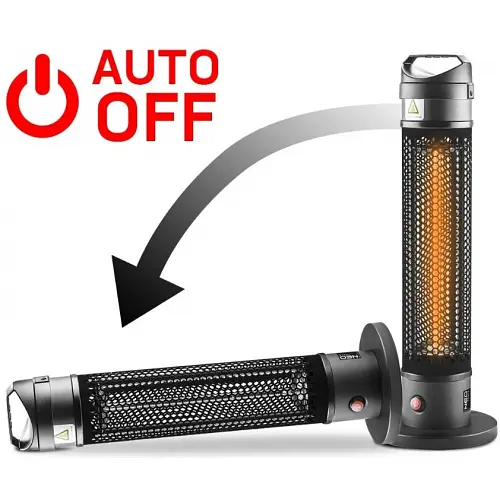 Інфрачервоний обігрівач Neo Tools 1 кВт (90-035) - фото 2