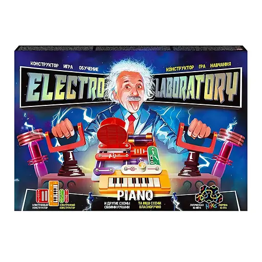 Электрический набор-конструктор Danko Toys для детей Electro Laboratory. Piano (ELab-01-02)
