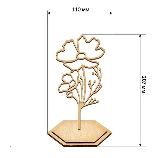 Набор для витражной живописи по номерам "Лепестки лета" Fabrika Decoru FDSGK-016 - фото 2