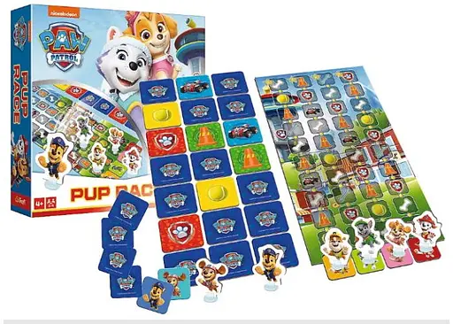 Настільна гра Trefl Щенячий патруль: Перегони цуценят (Pup Race - PAW Patrol) (02579) - фото 4