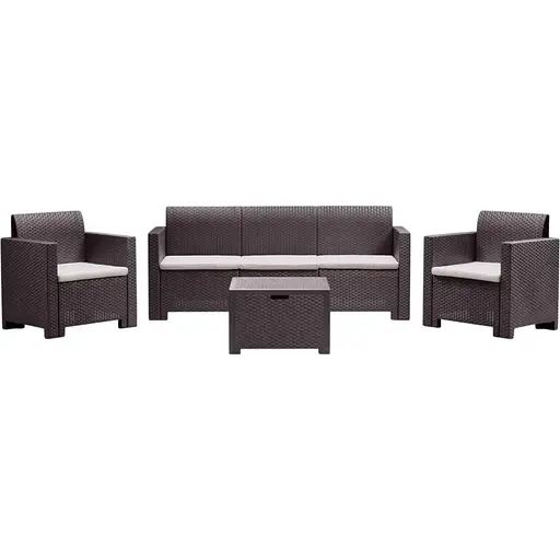 Набор садовой мебели Bica Nebraska 3 коричневый - фото 1