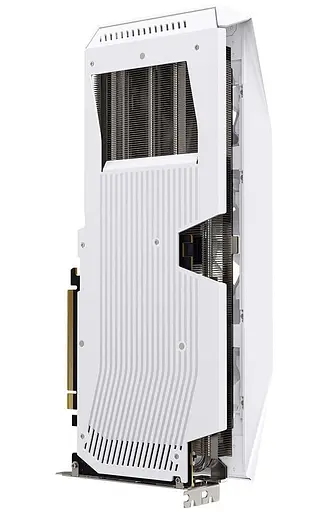 Видеокарта XFX AMD Radeon RX 9060 XT 16GB Mercury OC White Gaming Edition (RX-96TMERCW9) (GDDR6, 128 bit, PCI-E v5.0 x16) - фото 3