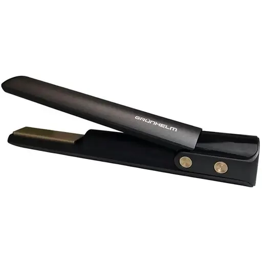 Випрямляч для волосся Grunhelm GHS-718U керамічний 4000 мАг 70х18 мм Чорний - фото 1