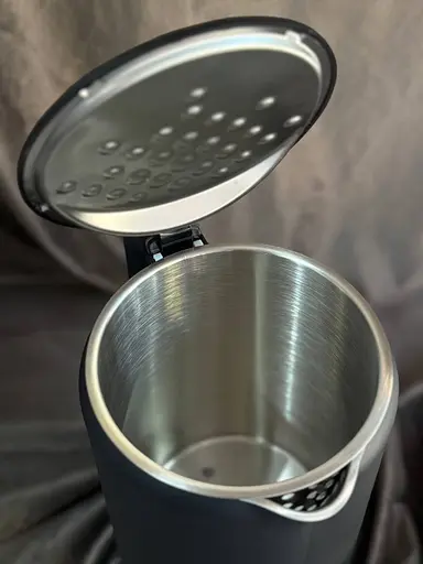 Электрочайник Grunhelm EKS-25031B LED экран 1.7л 2200Вт Черный - фото 5