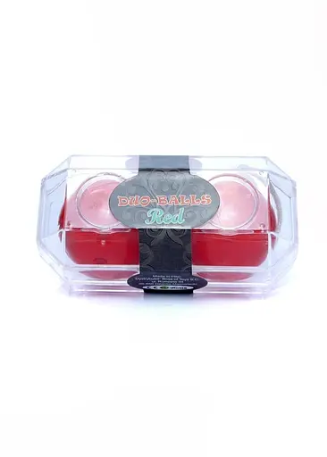 Вагінальні кульки Duo-Balls Red, 21 см, червоний - фото 5