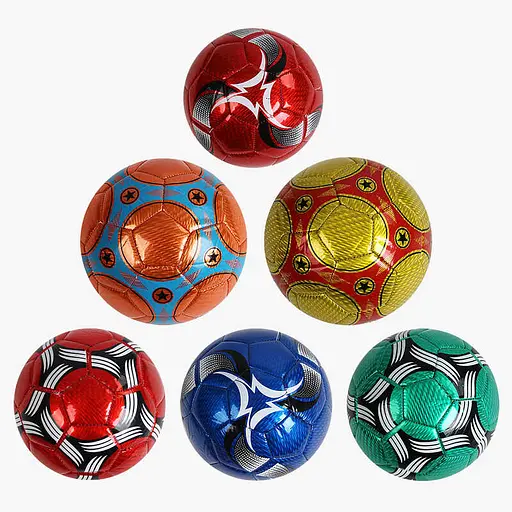М’яч футбольний, C62425, 100 г, матеріал PVC, балон гумовий, розмір №2 (В асортименті) - фото 2