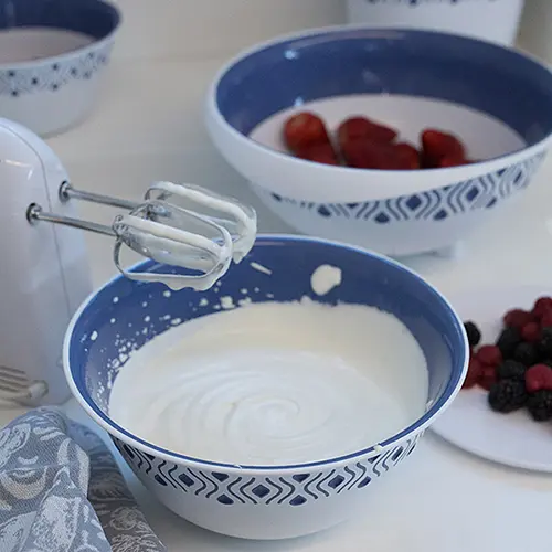 Миска TOSCA d13 см біло-cиня (54901) - фото 2