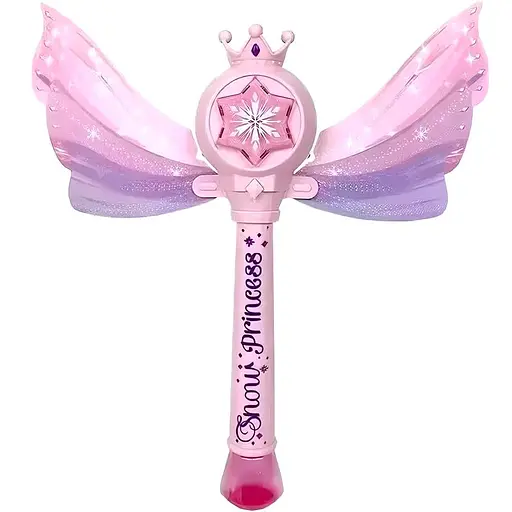 Пістолет з мильними бульбашками SHT 8603 Snow Princess + bottle 130ml Pink