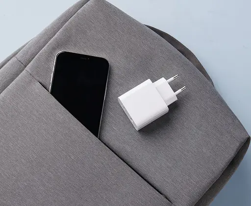 Блок живлення Xiaomi Mi 33 W Wall Charger 2 виходи (Type-A+Type-C) швидкий зарядний адаптер - фото 9