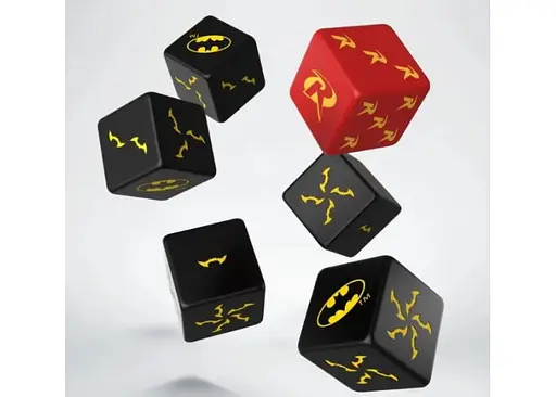 Набір кубиків Batman Miniature Game - D6 Batman Dice Set , 6 шт. (ACC0031) - фото 2